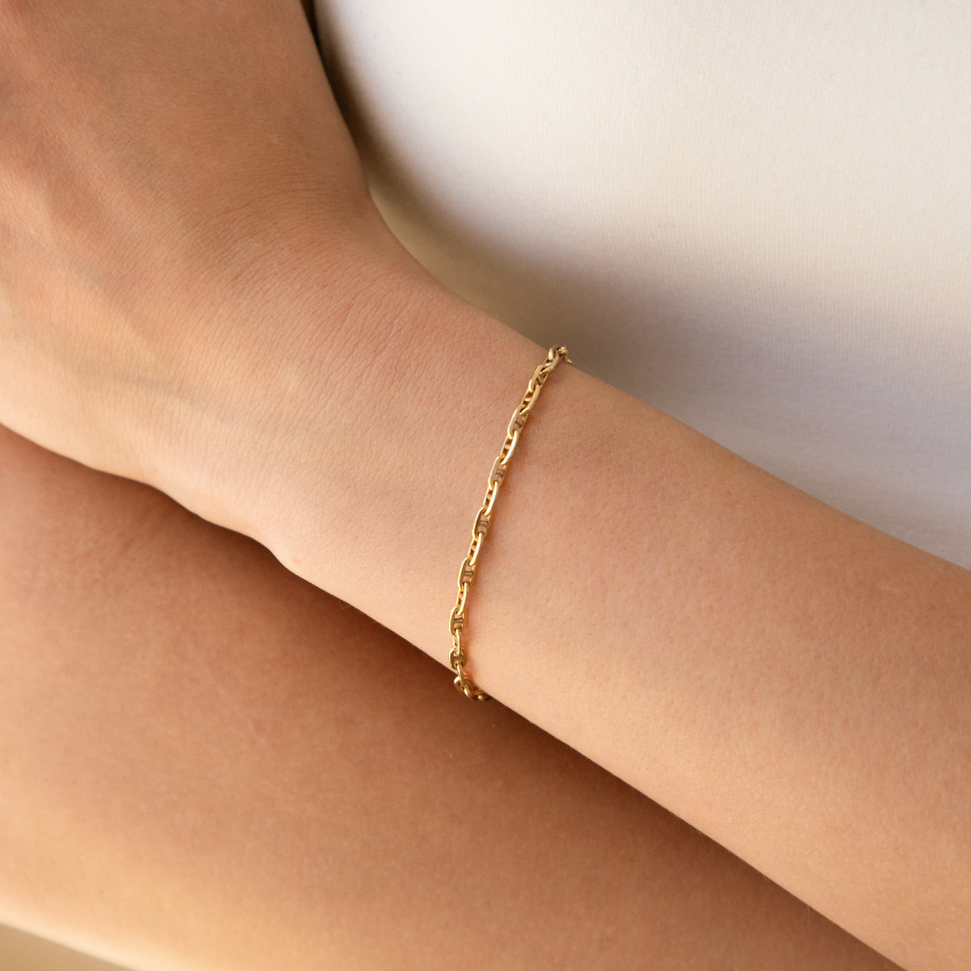 Mariner Soda Tab Chain Bracelet | Simple & Dainty Jewelry