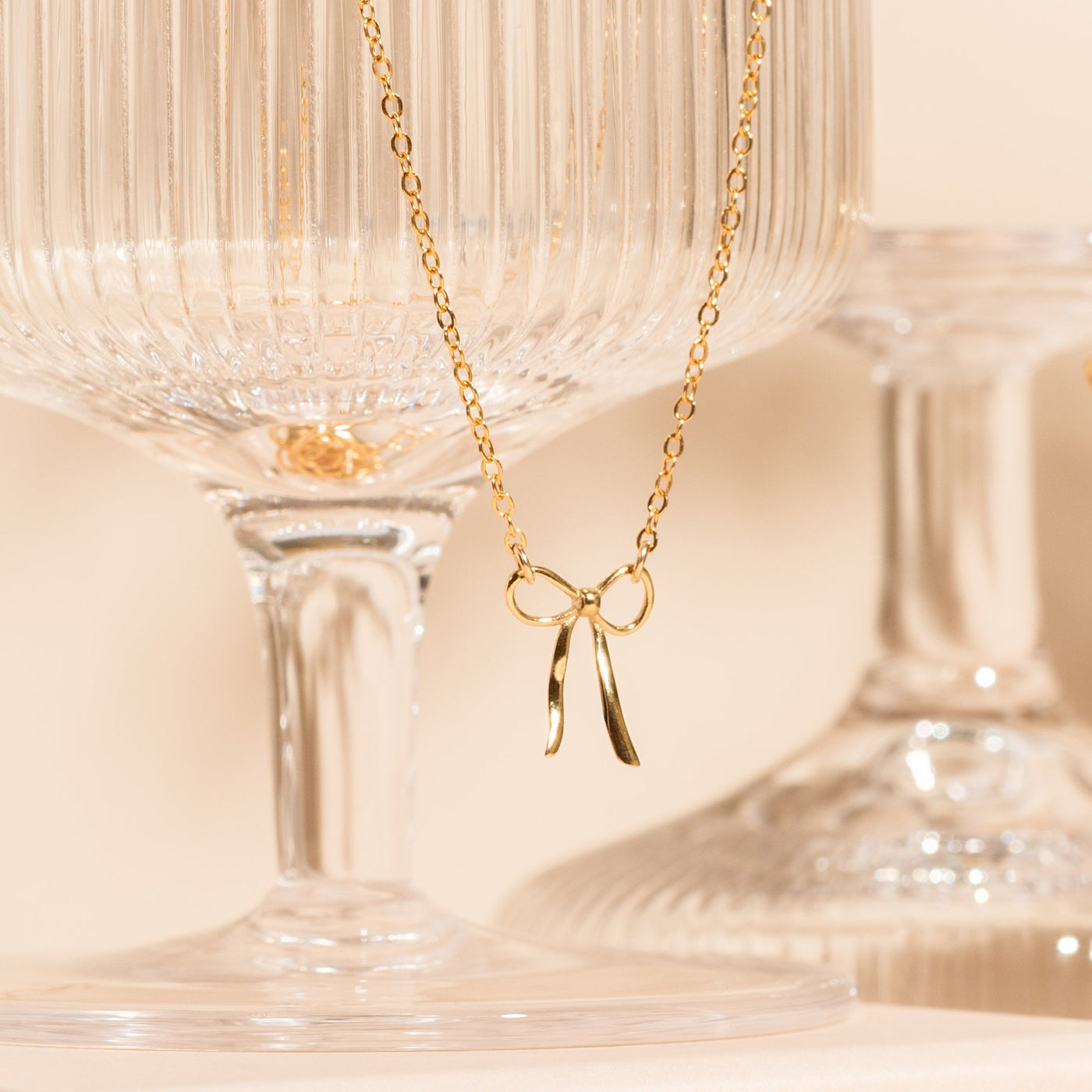Dainty Bow Necklace Simple Dainty Dainty bow necklace simple dainty