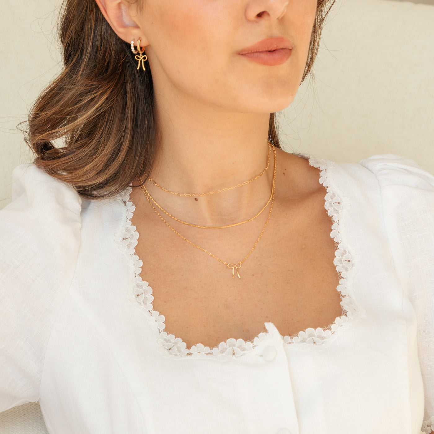 Thin Curb Chain Necklace | Simple & Dainty Jewelry