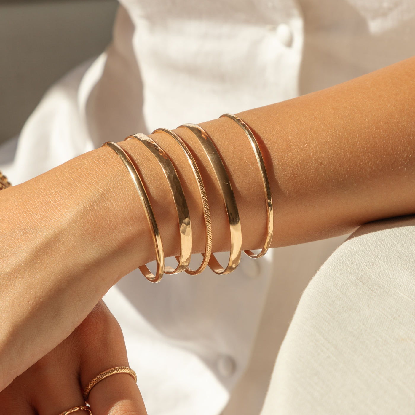 Thick Statement Cuff Bracelet | Simple & Dainty Jewelry