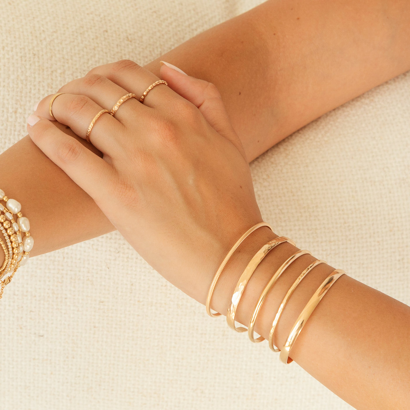 Thick Statement Cuff Bracelet | Simple & Dainty Jewelry