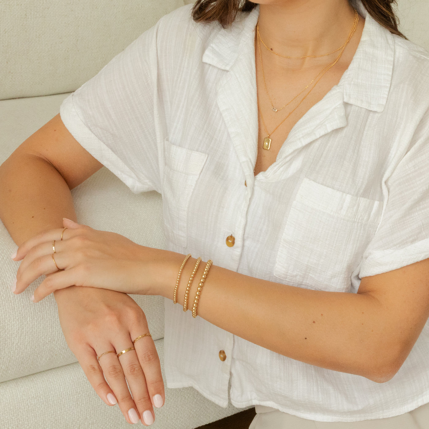 Layered Necklace Set #2 | Simple & Dainty Jewelry