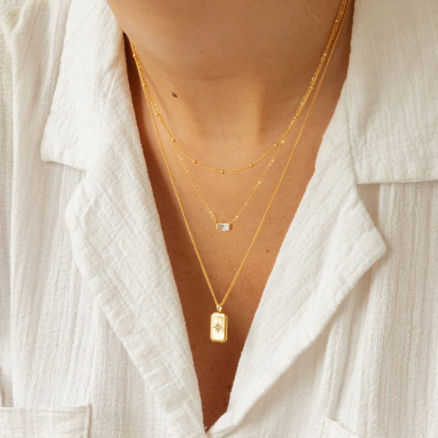 Layered Necklace Set #2 | Simple & Dainty Jewelry