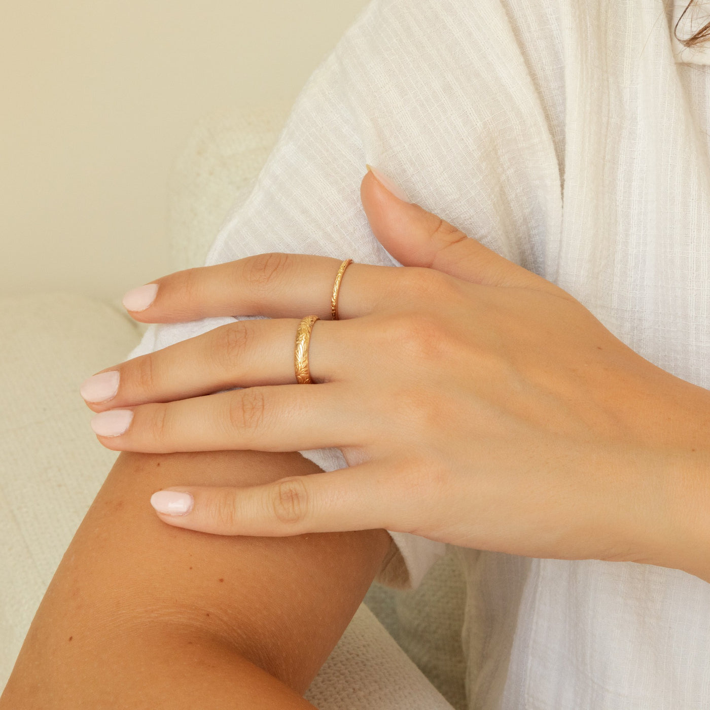 Floral Rings Set | Simple & Dainty