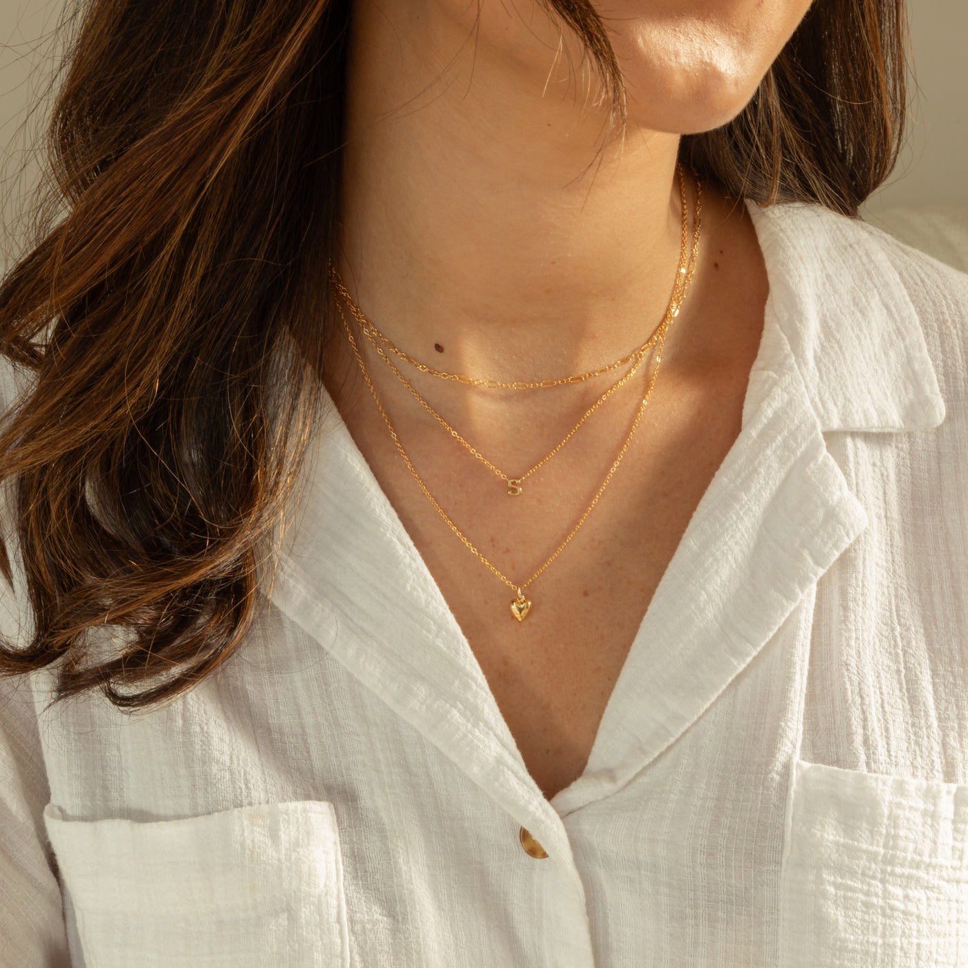 Layered Necklace Set #1 | Simple & Dainty Jewelry