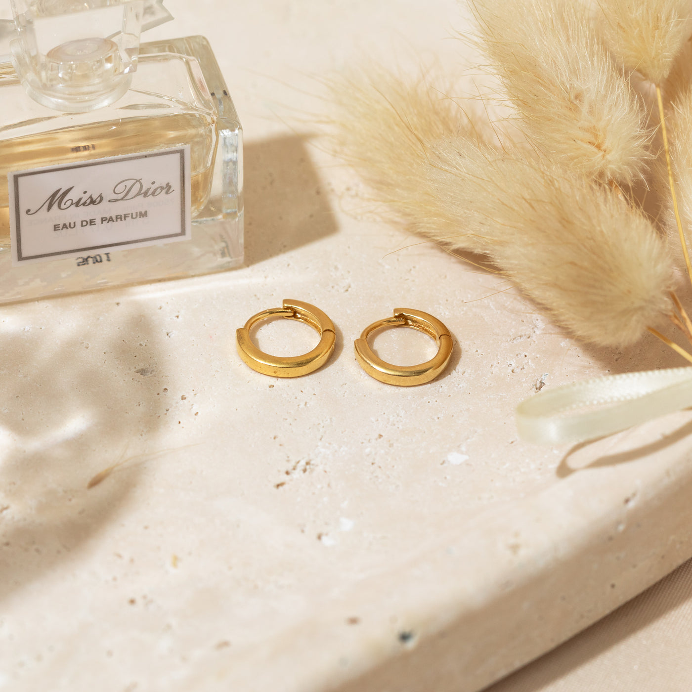 Modern Huggie Hoop Earrings | Simple & Dainty Jewelry