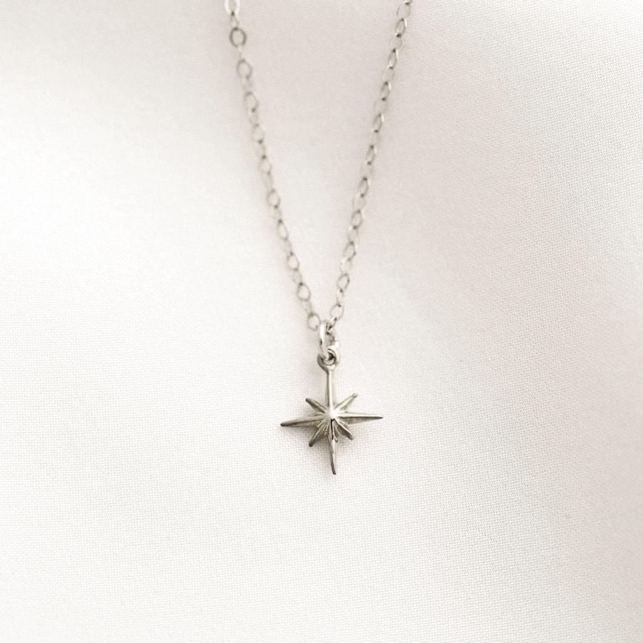 North Star Necklace by Simple & Dainty Jewelry