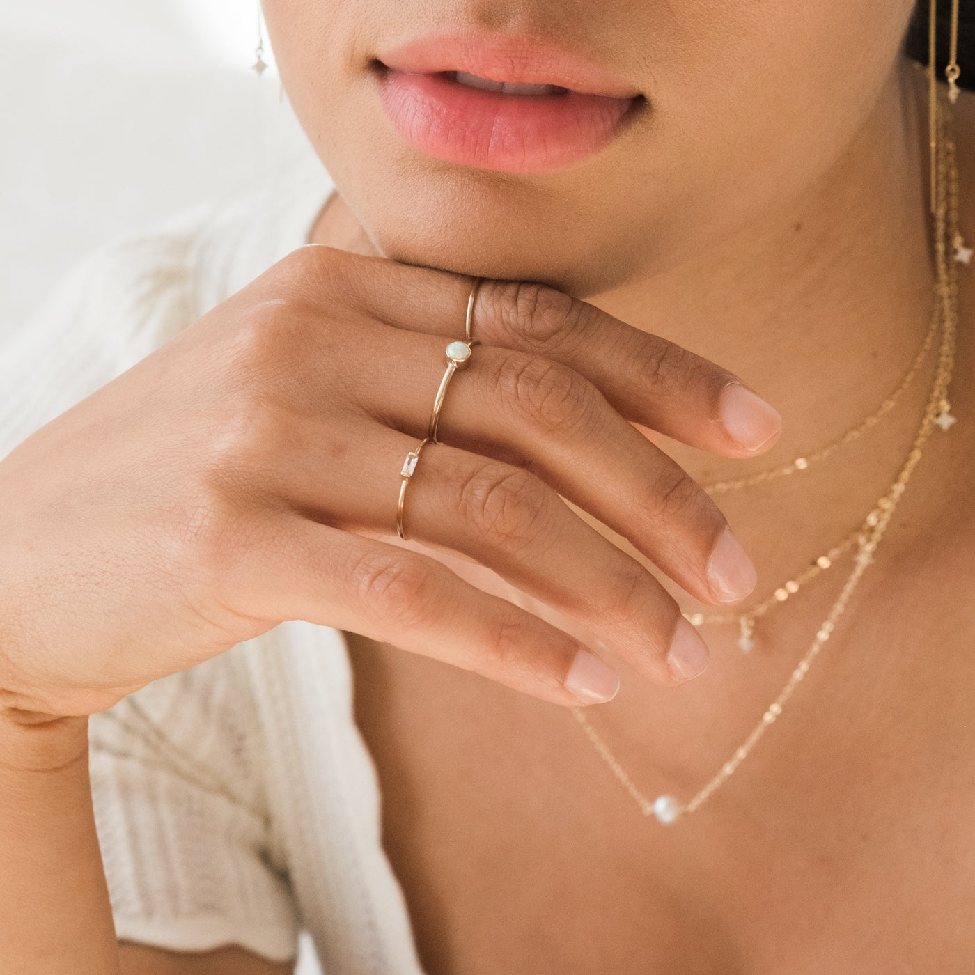 Opal Ring | Simple & Dainty Jewelry