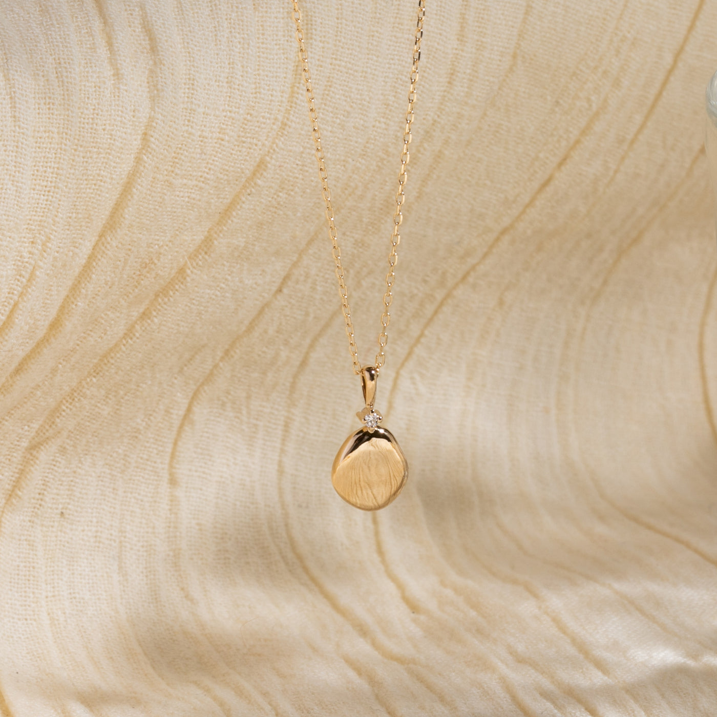 Opal Pebble Necklace - Reversible | Simple & Dainty Jewelry