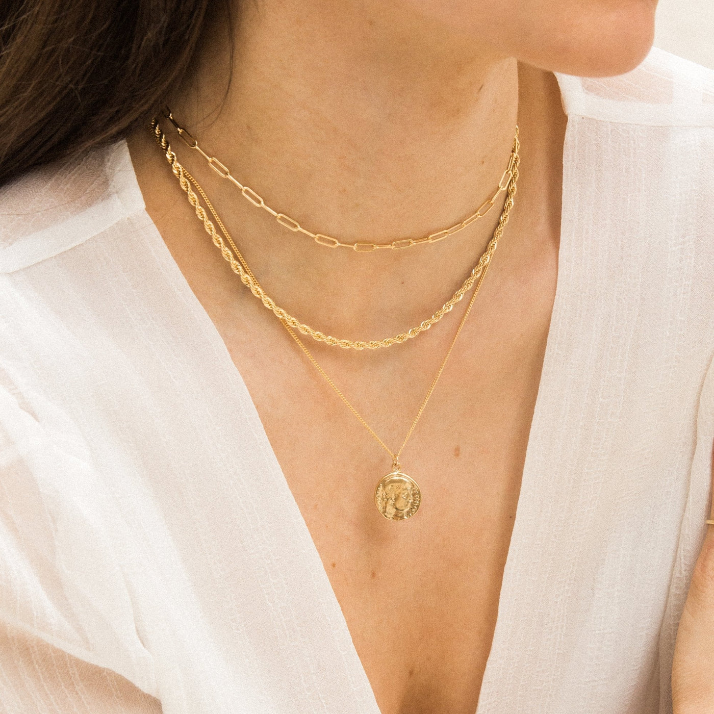 Paperclip Chain Necklace | Simple & Dainty