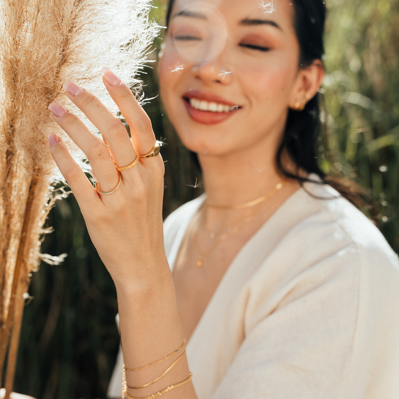 Round Signet Ring | Simple & Dainty Jewelry