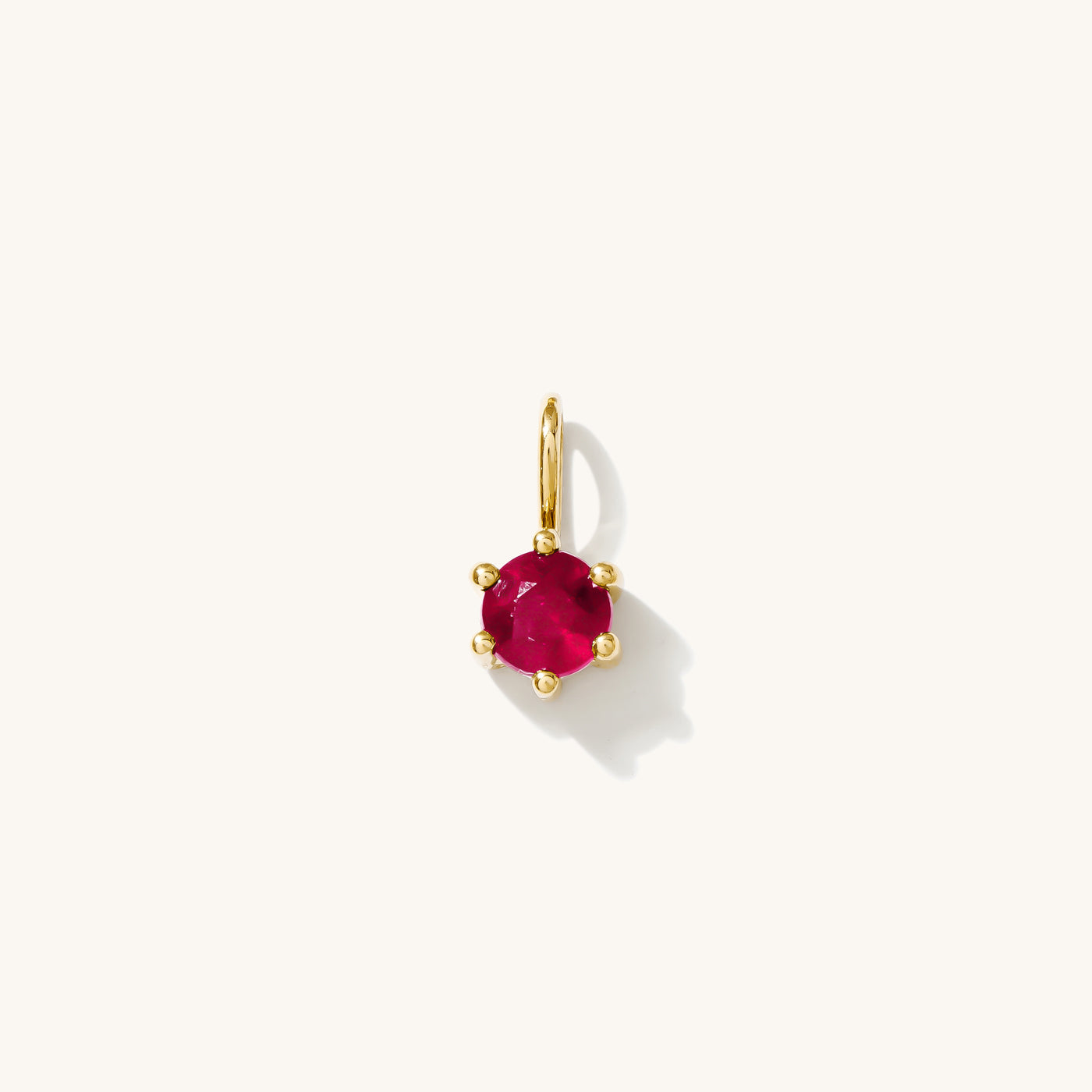 Ruby Charm (July Birthstone) | Simple & Dainty Jewelry