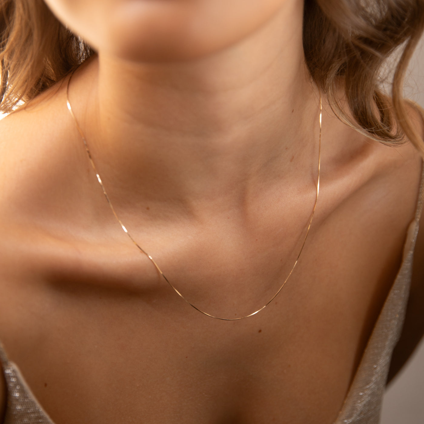 Snake Chain Necklace | Simple & Dainty Jewelry