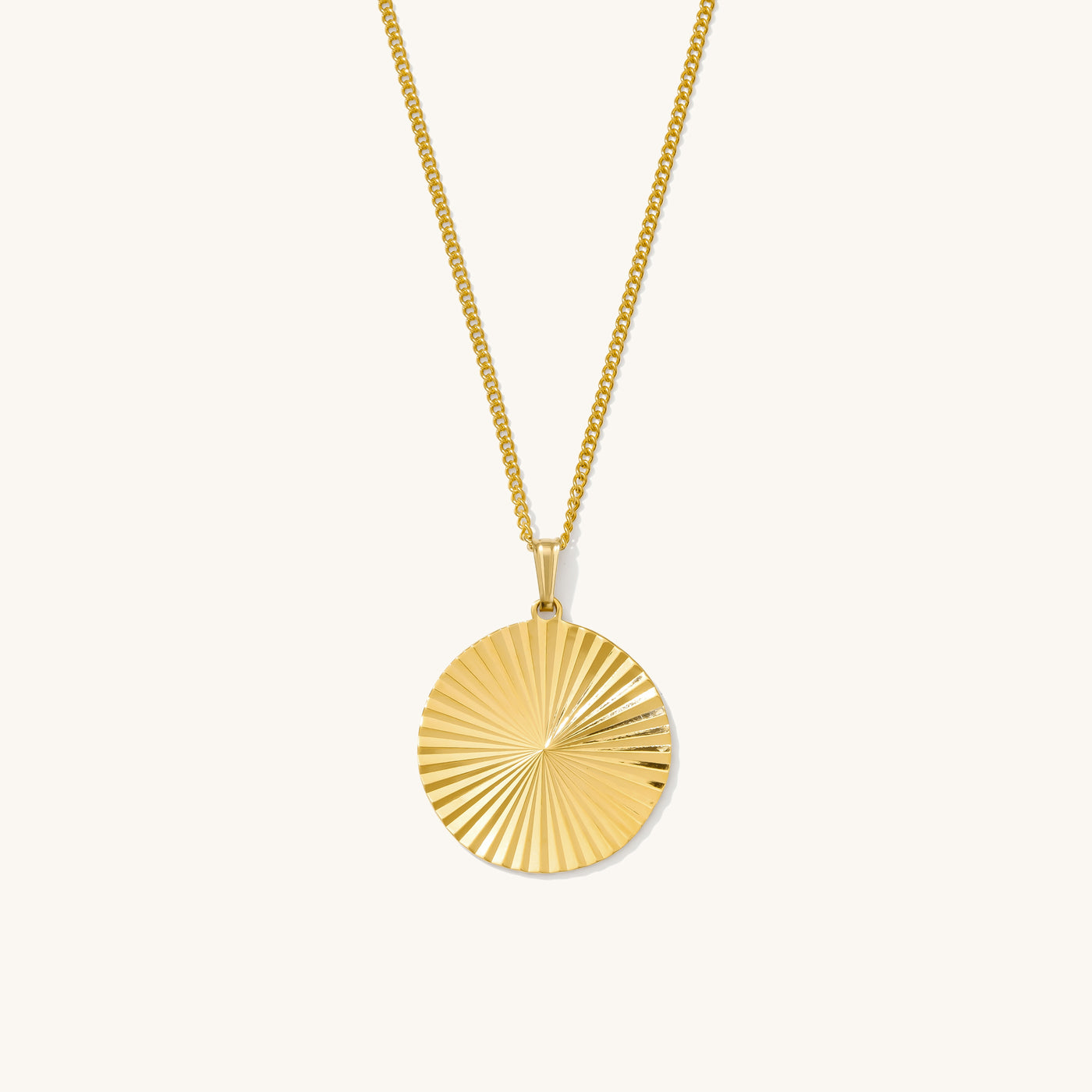 Sunburst Pendant Necklace