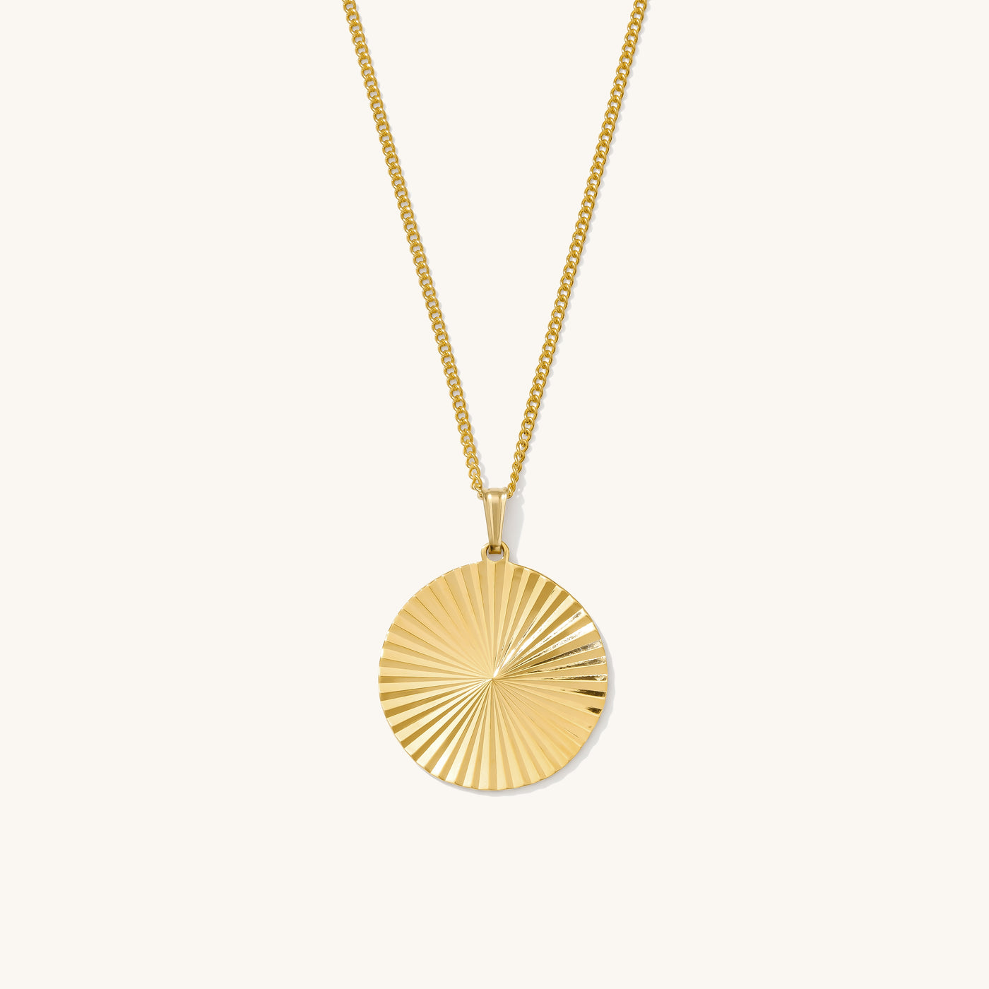 Sunburst Pendant Necklace | Simple & Dainty Jewelry