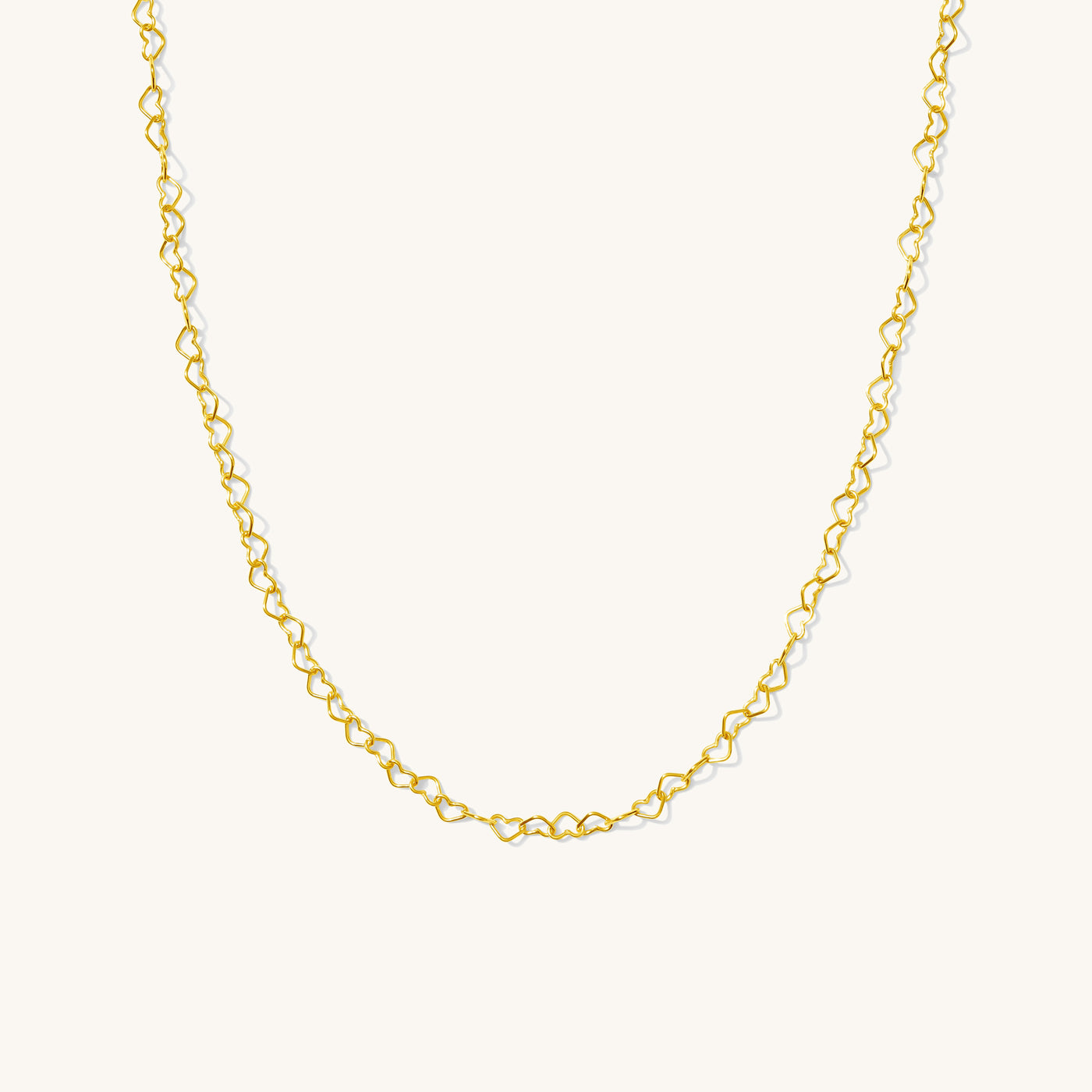 Dainty Heart Chain Necklace | Simple & Dainty Jewelry