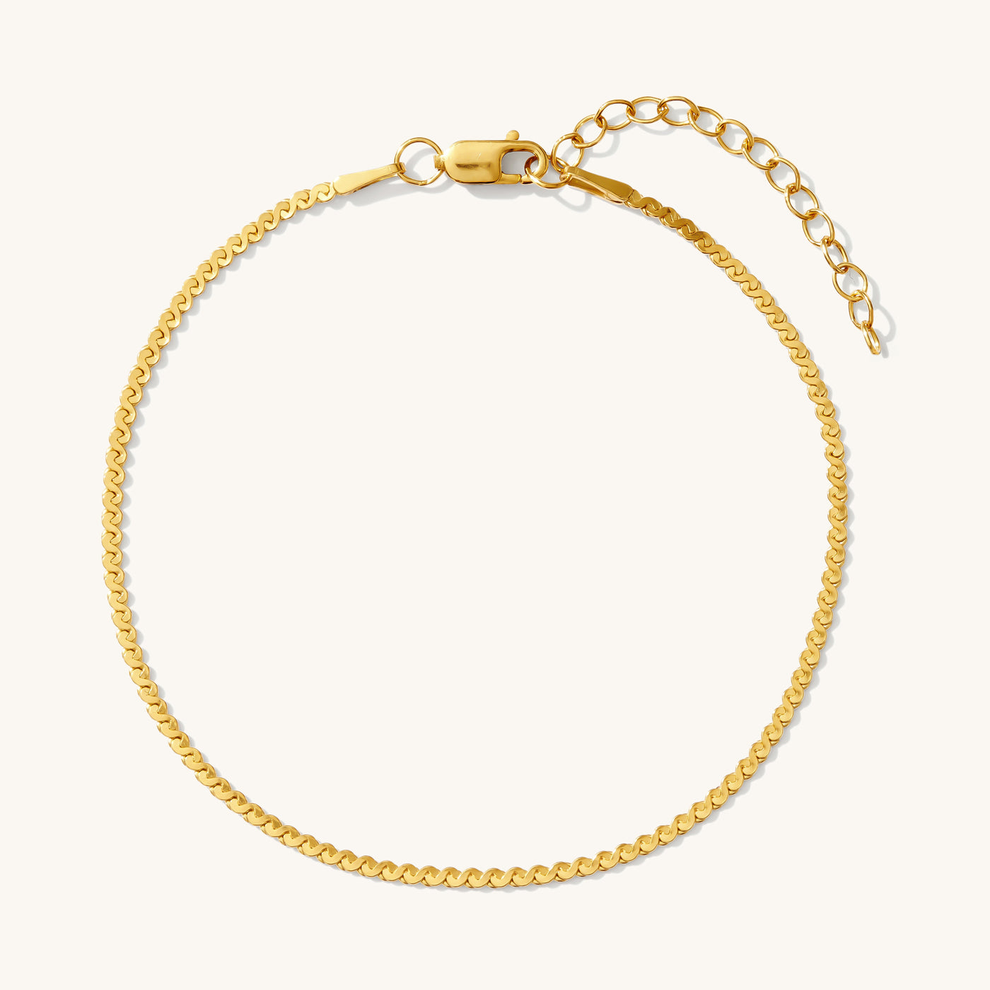 Dainty Serpentine Chain Bracelet | Simple & Dainty Jewelry