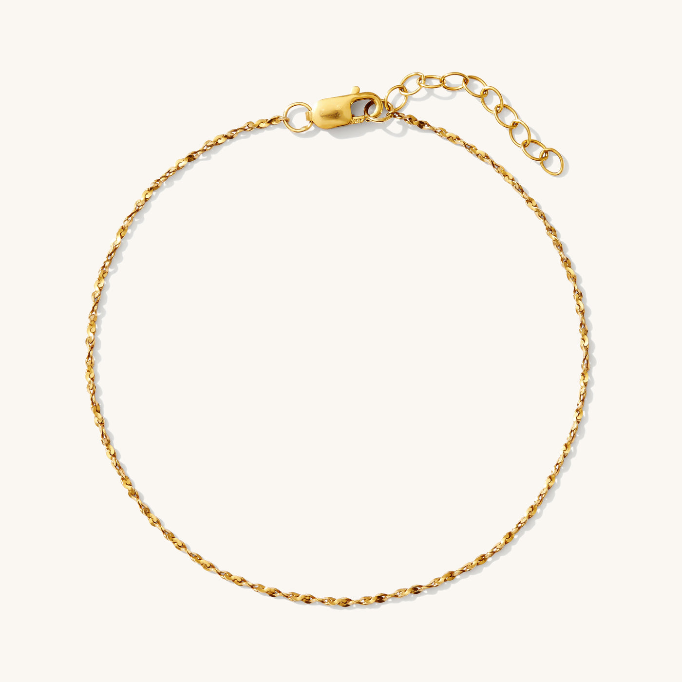 Sparkle Chain Anklet | Simple & Dainty Jewelry