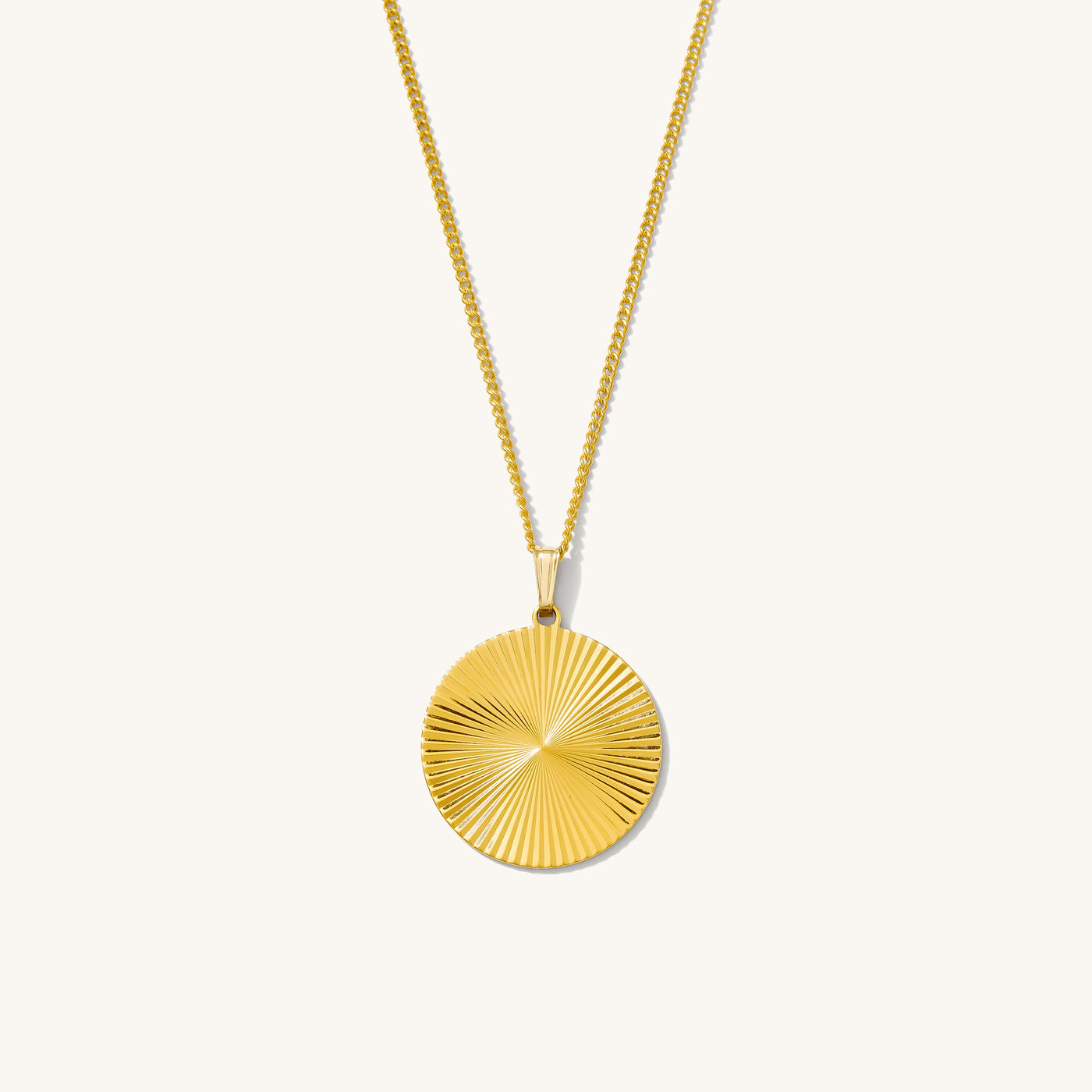 Sunburst Pendant Necklace | Simple & Dainty Jewelry