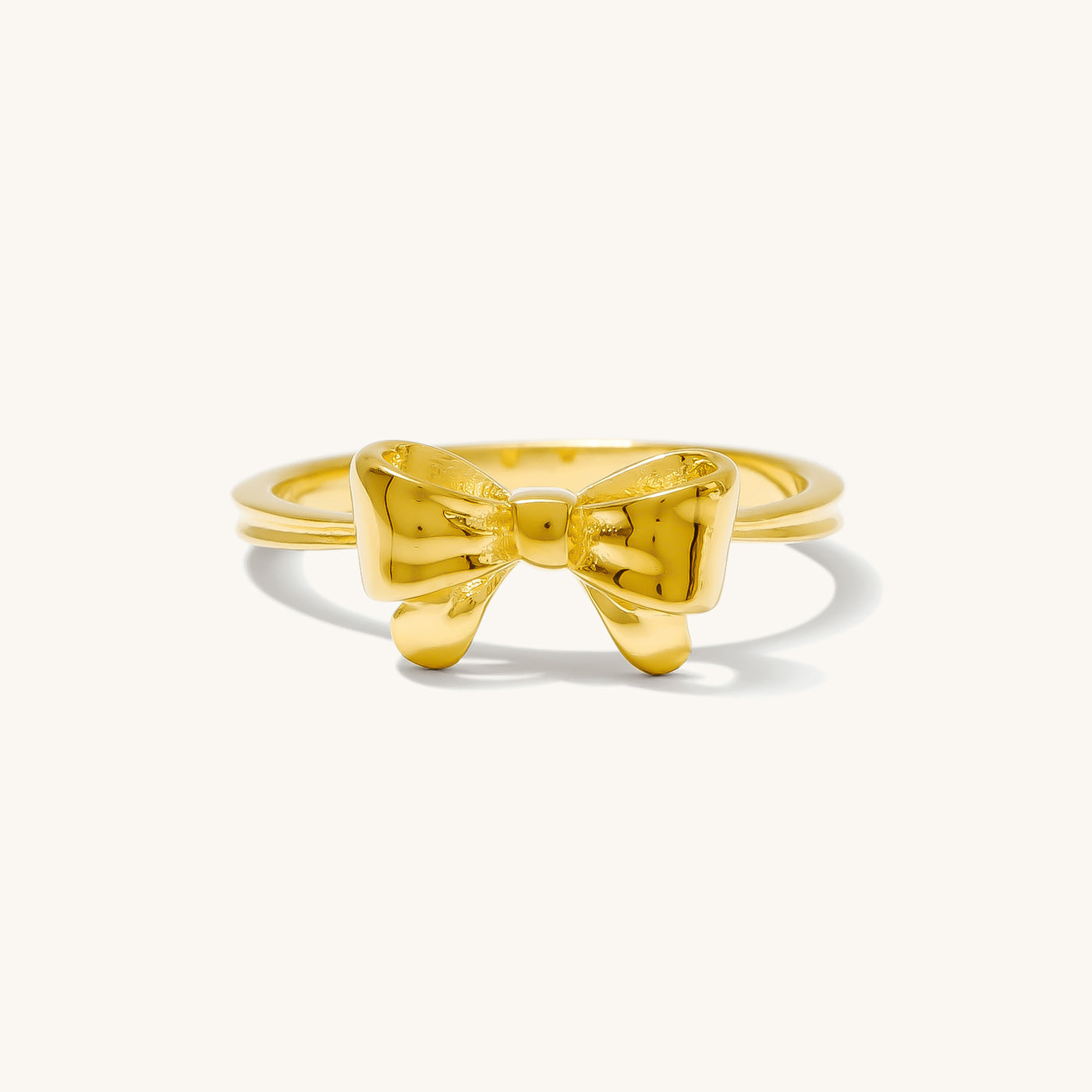 Ribbon Bow Ring Simple Dainty