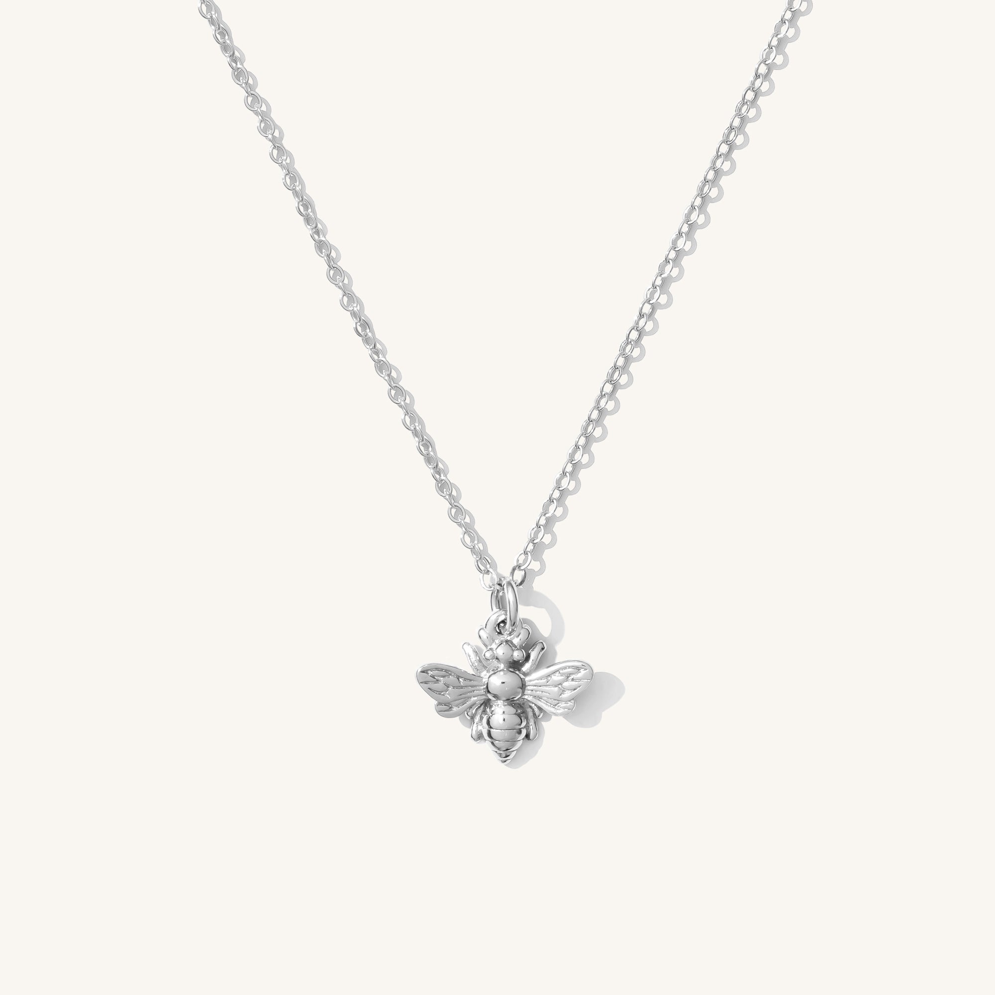 Silver Bee Necklace Silver Bee Necklace