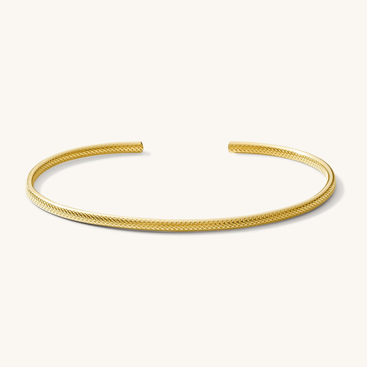 Textured Cuff Bracelet | Simple & Dainty Jewelry