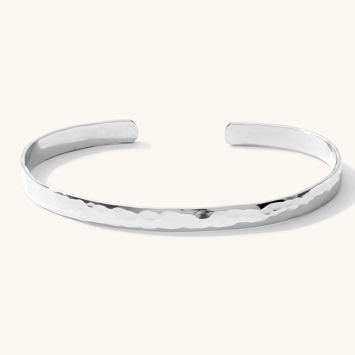 Hammered Statement Cuff Bracelet | Simple & Dainty Jewelry