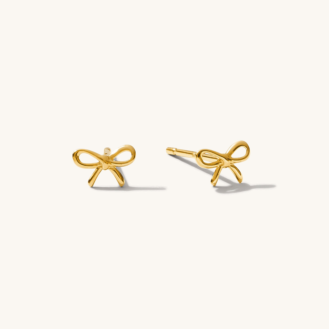 Tiny Bow Stud Earrings | Simple & Dainty Jewelry