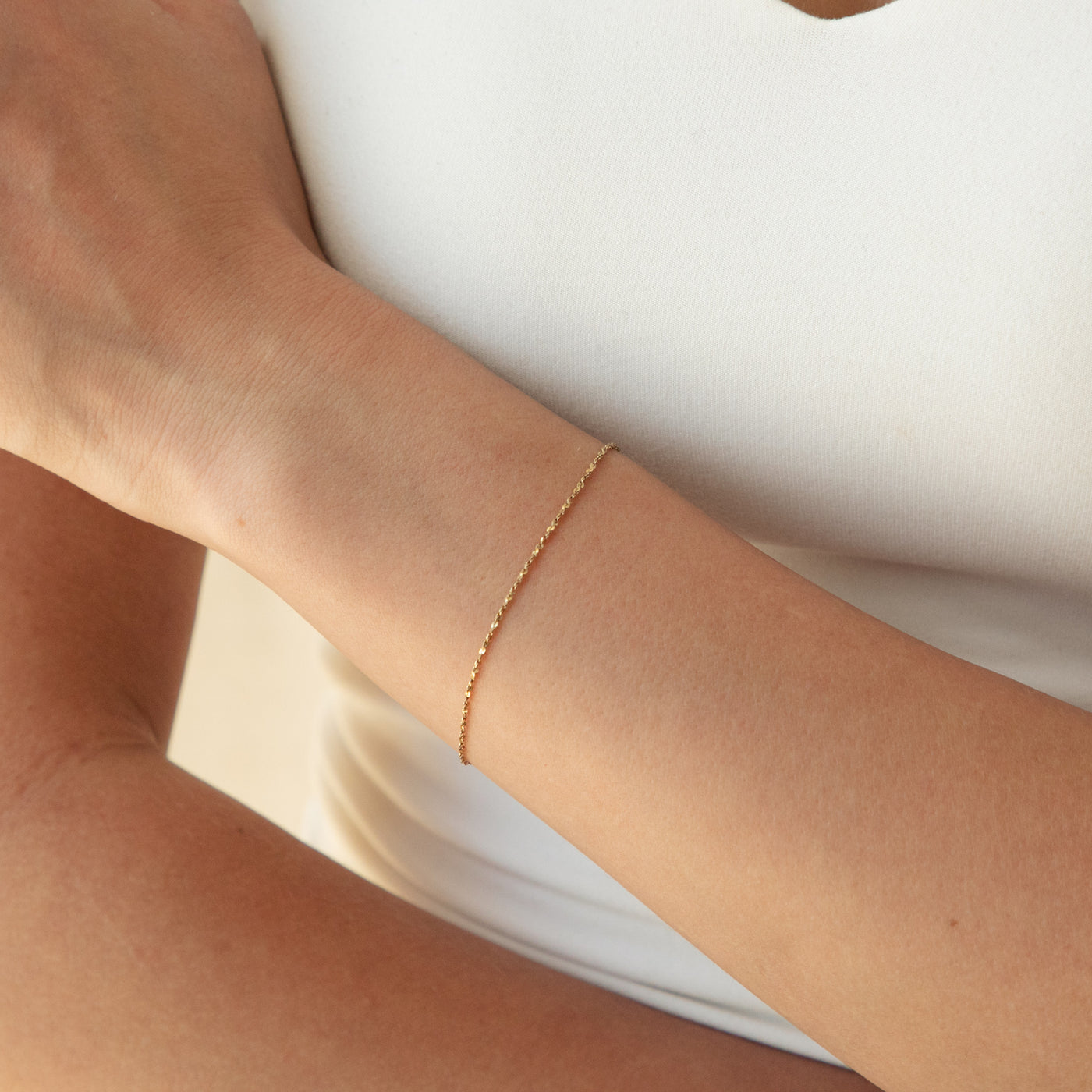 Sparkle Chain Bracelet | Simple & Dainty Jewelry