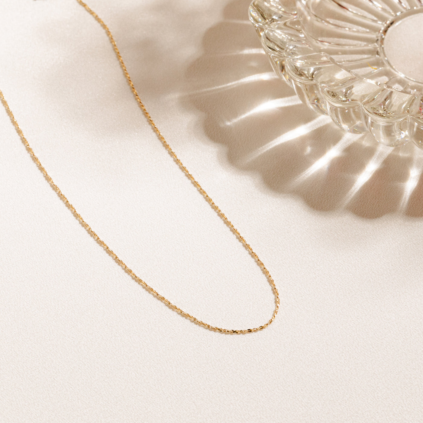 Sparkle Chain Necklace | Simple & Dainty Jewelry