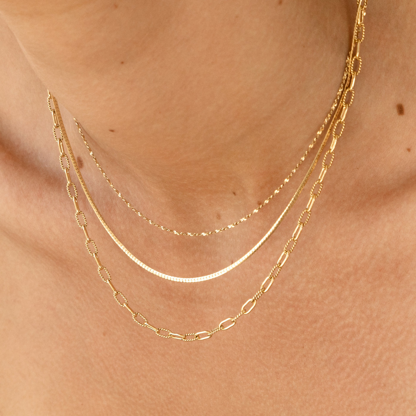 Sparkle Chain Necklace | Simple & Dainty Jewelry