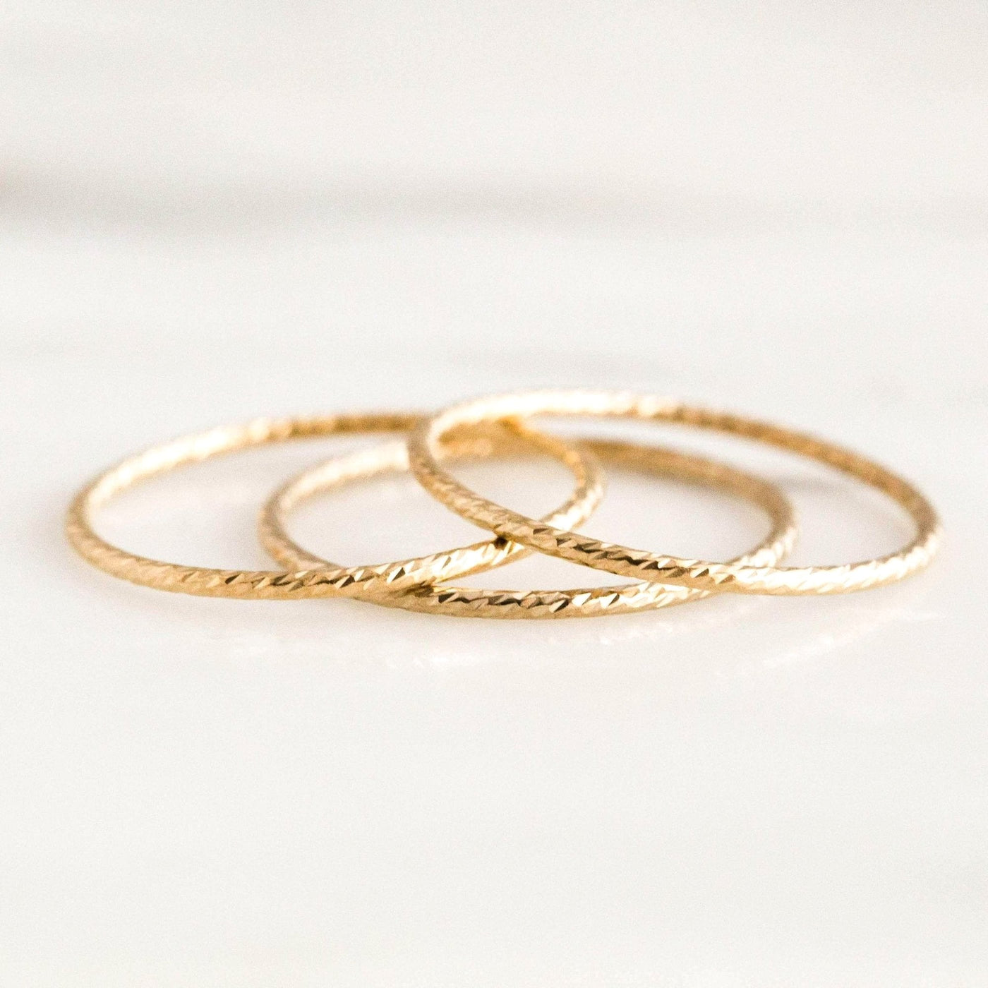 Sparkle Stacking Ring | Simple & Dainty