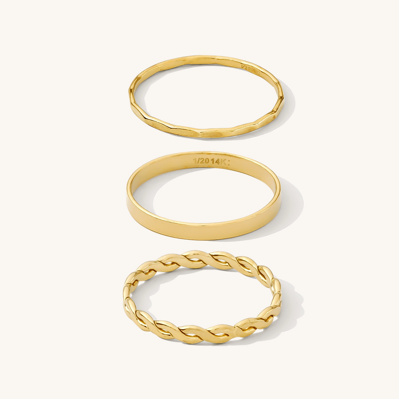 Statement Stacking Ring Set | Simple & Dainty Jewelry