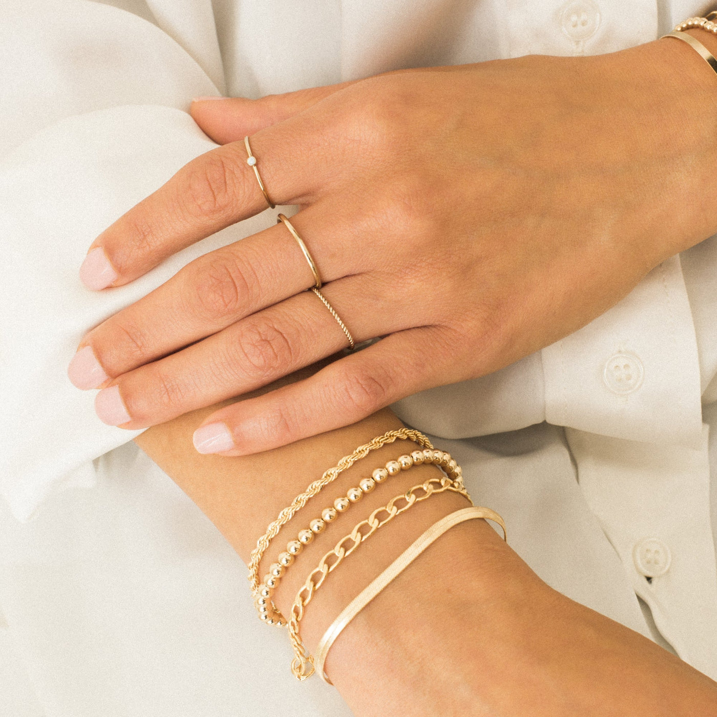 Stretch Bead Bracelet | Simple & Dainty Jewelry