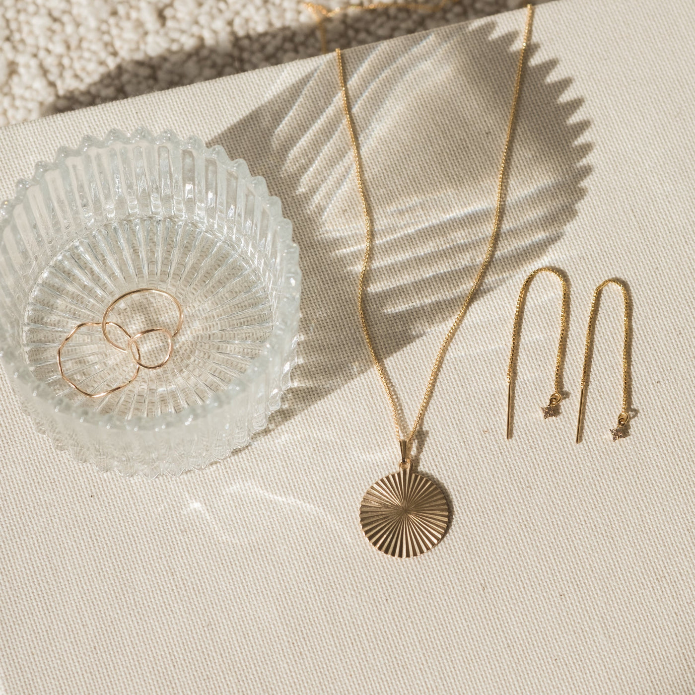 Sunburst Pendant Necklace | Simple & Dainty Jewelry
