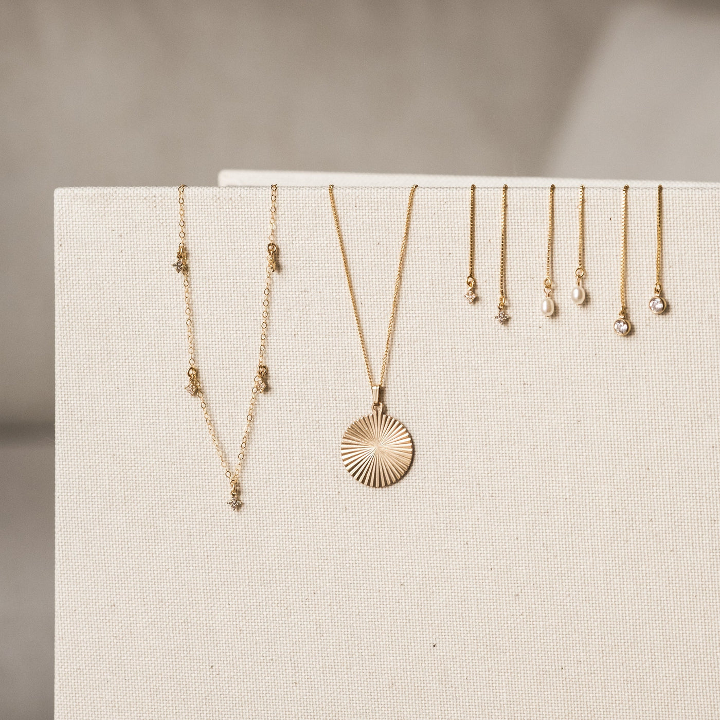 Sunburst Pendant Necklace | Simple & Dainty Jewelry