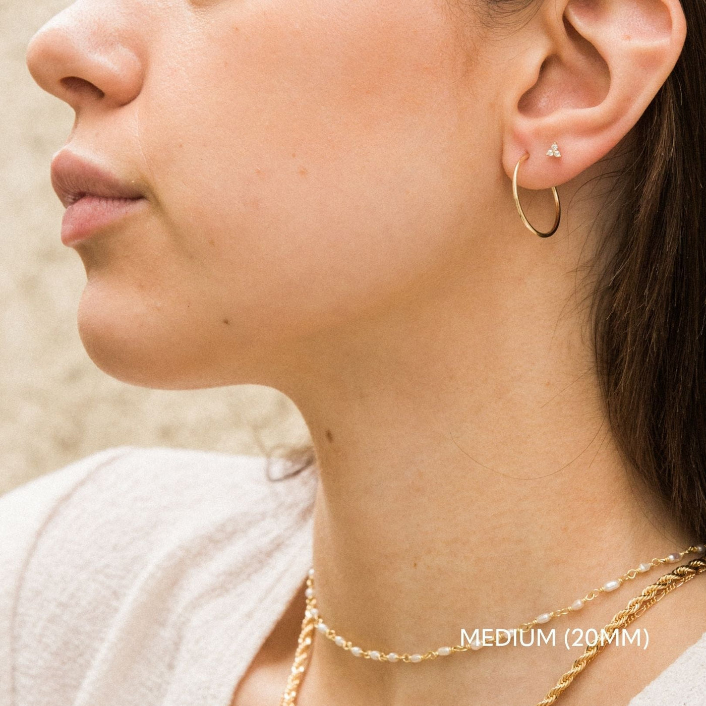 Thin Hoop Earrings Set | Simple & Dainty Jewelry