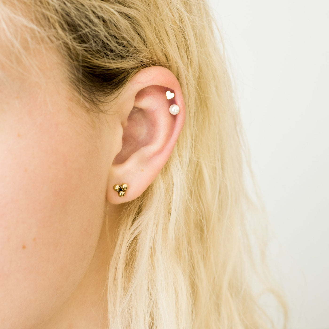 Tiny Heart Stud Earrings | Simple & Dainty Jewelry
