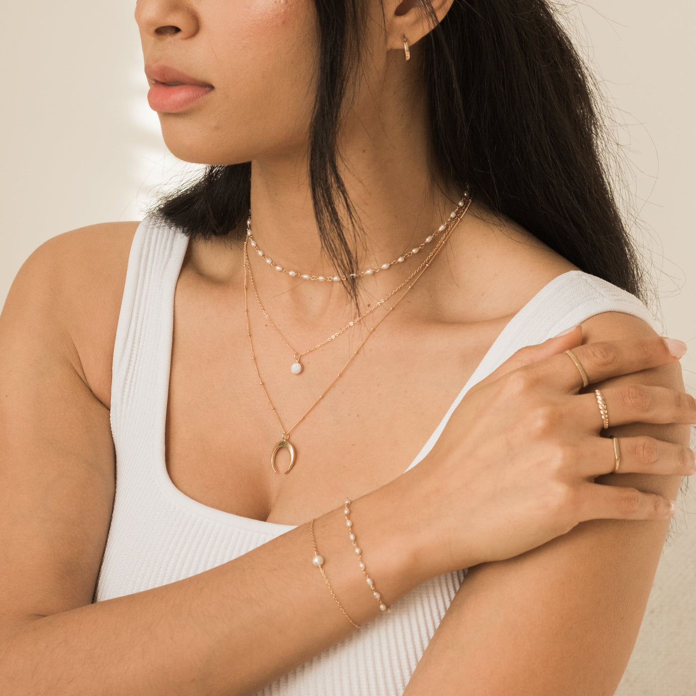 Tiny Opal Necklace | Simple & Dainty Jewelry