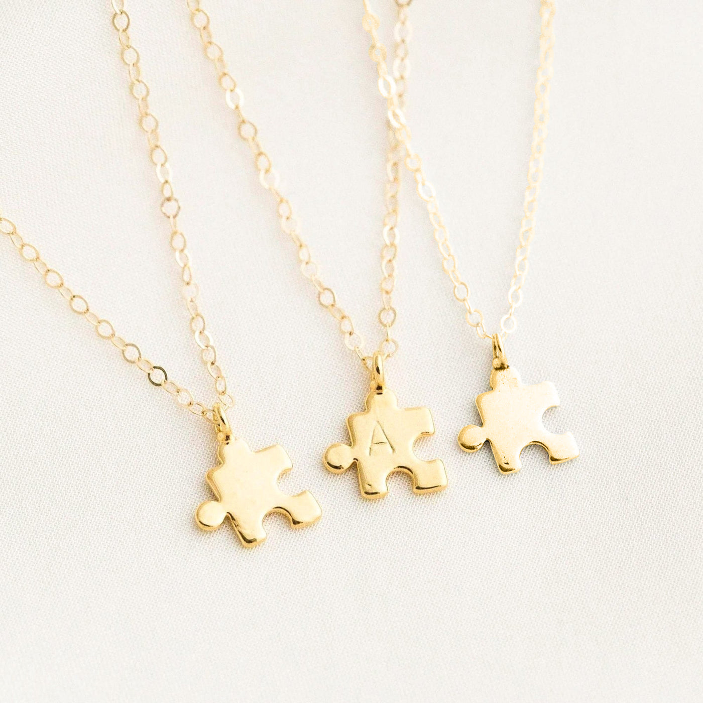 Tiny Puzzle Necklace | Simple & Dainty Jewelry