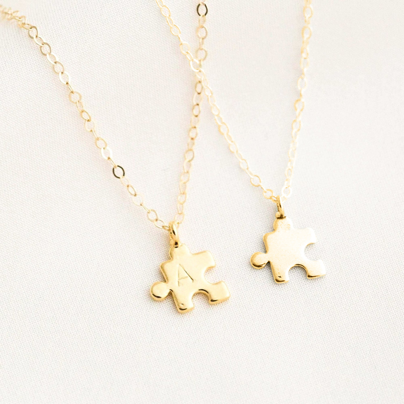 Tiny Puzzle Necklace | Simple & Dainty Jewelry