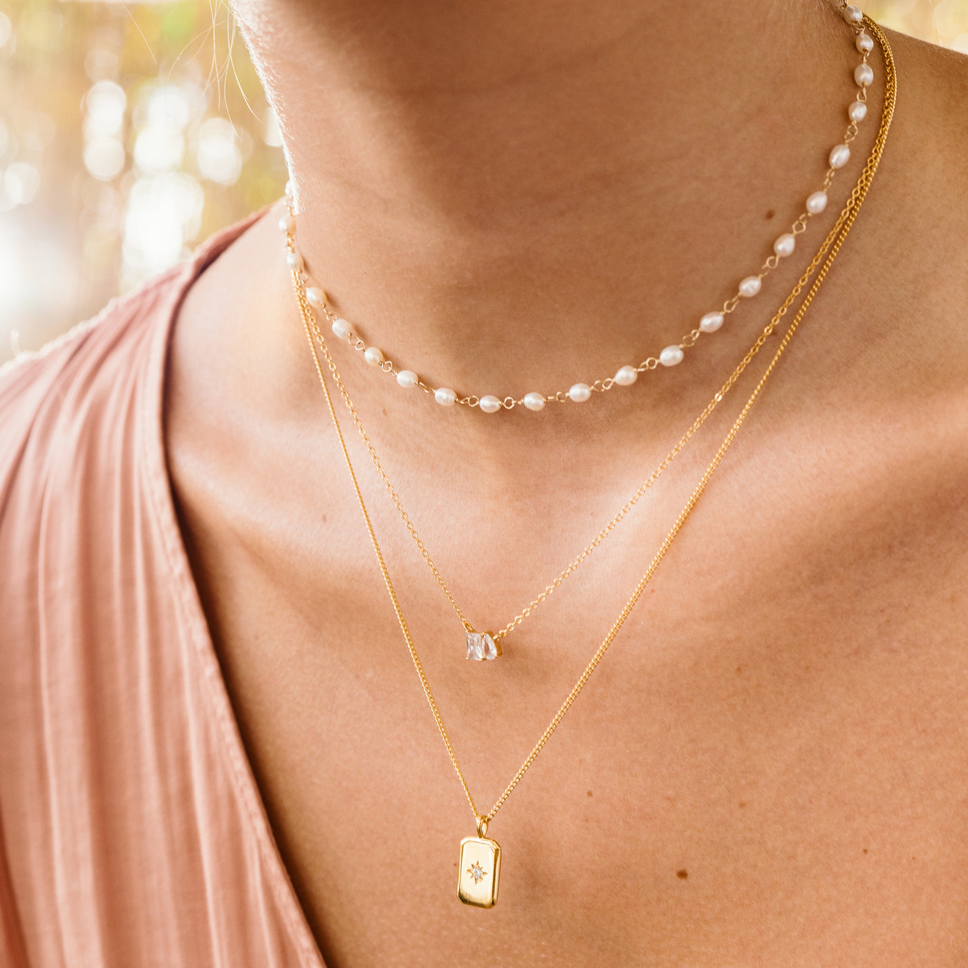 Toi et Moi Necklace | Simple & Dainty Jewelry
