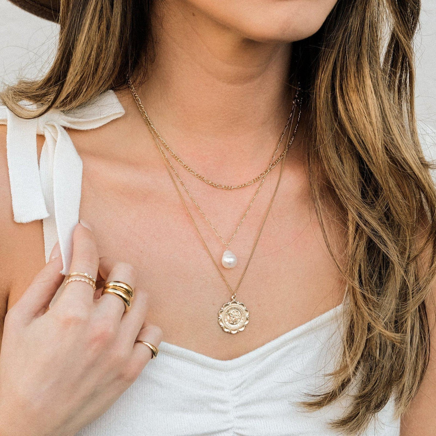 Traveler's Coin Necklace | Simple & Dainty