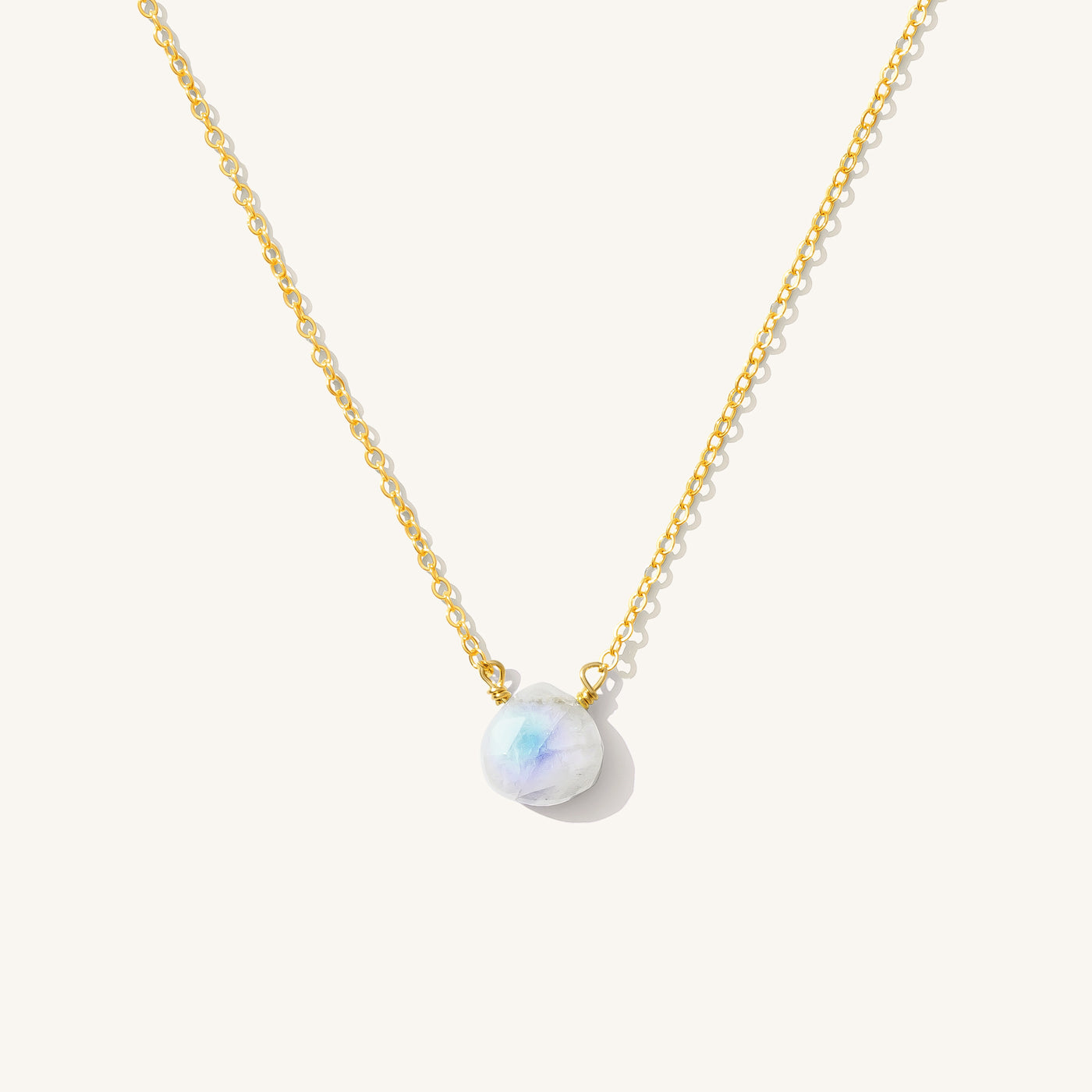 Dainty Moonstone Necklace | Simple & Dainty Jewelry