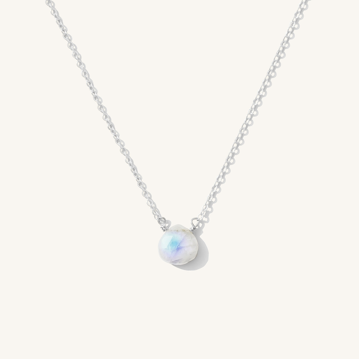 Dainty Moonstone Necklace | Simple & Dainty Jewelry