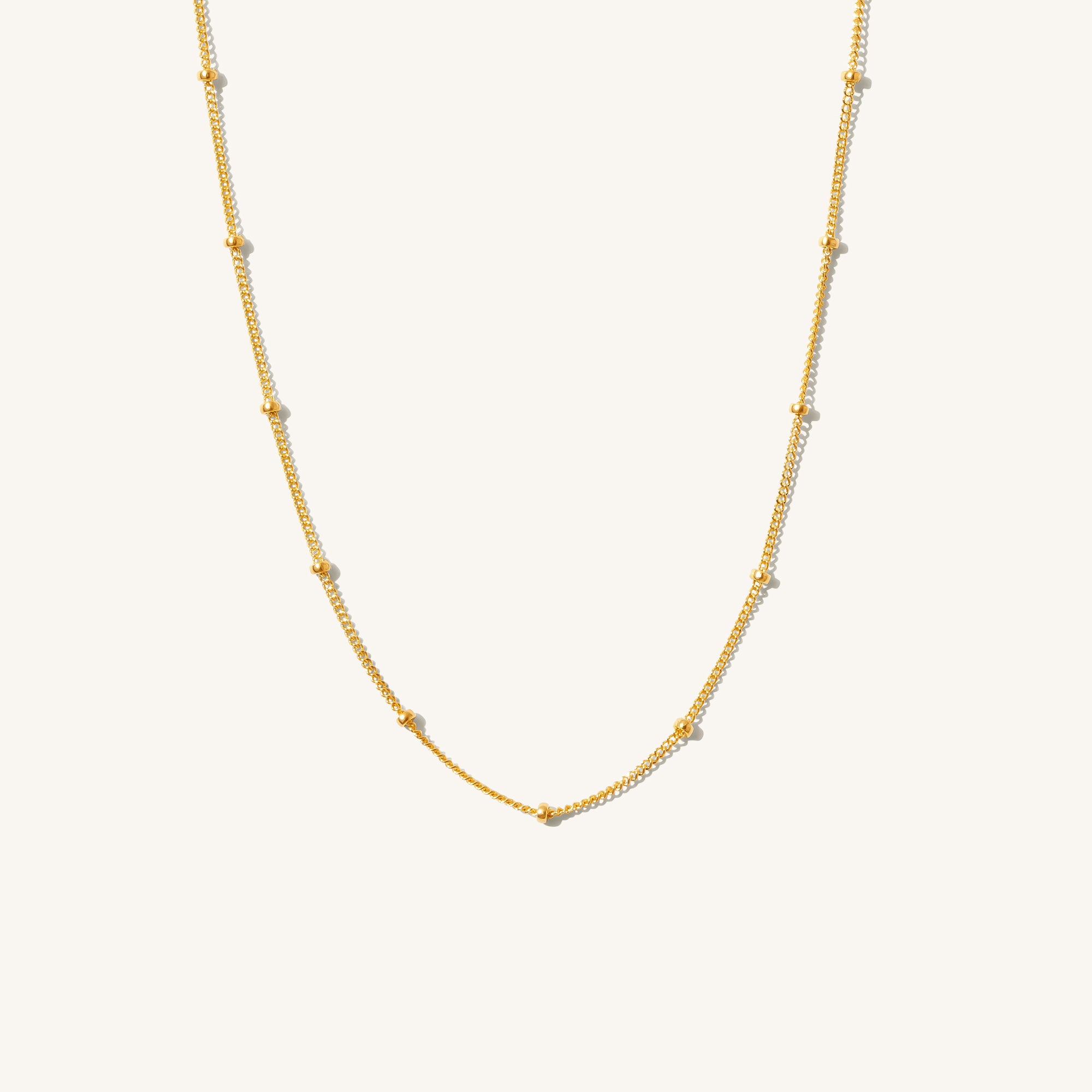 Dainty Satellite Chain Necklace | Simple & Dainty