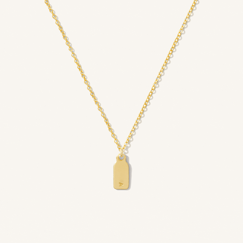 Dainty Tag Necklace