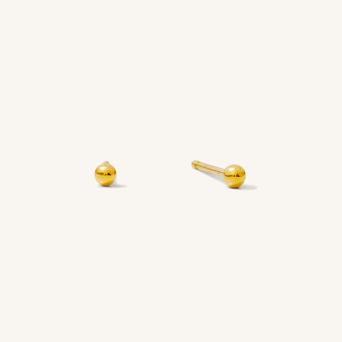 2mm Tiny Ball Studs | Simple & Dainty Jewelry