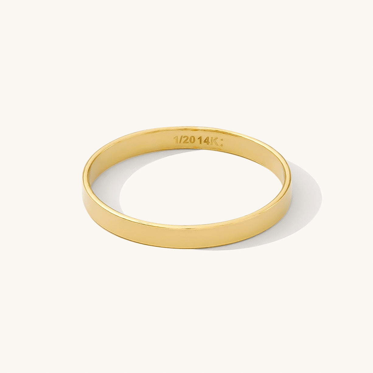 Flat Band Ring | Simple & Dainty