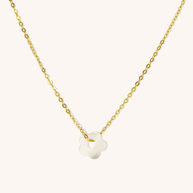 Flower Pearl Necklace